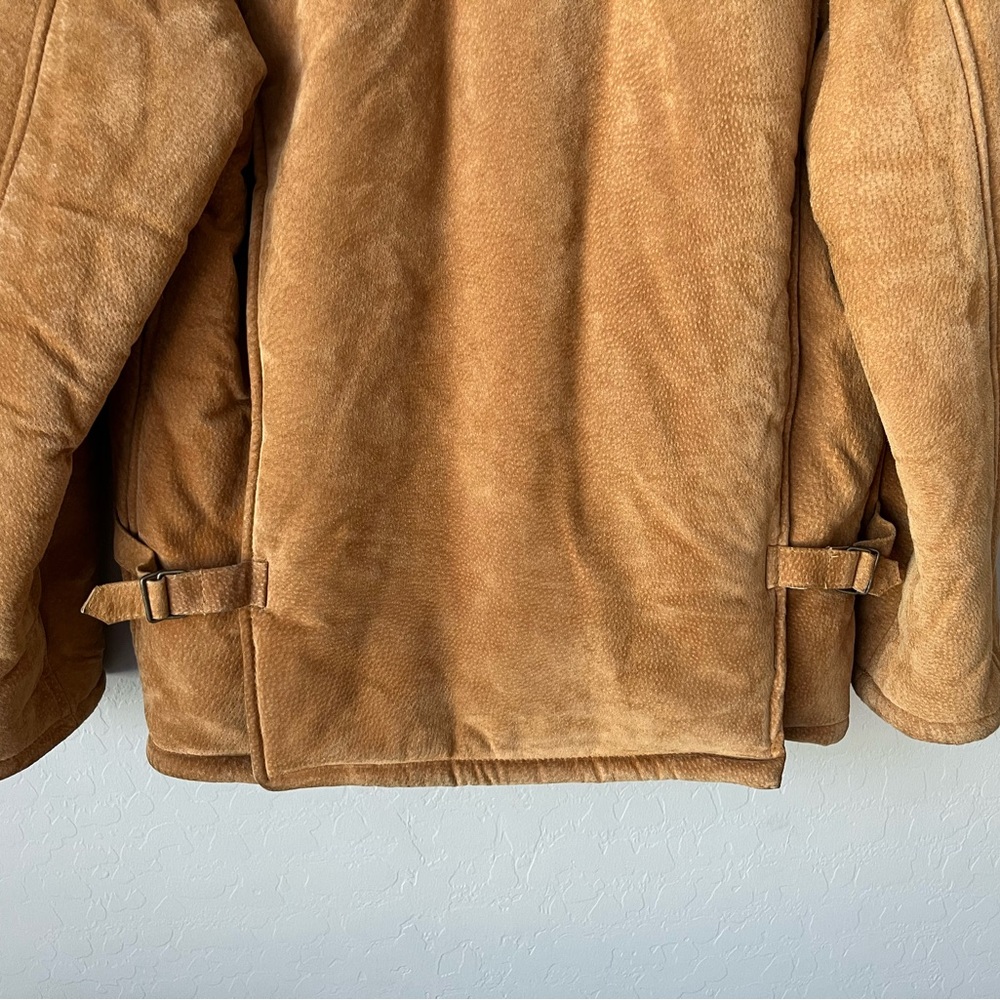 Vintage Marvin Richards leather faux fur lined jacket - Picture 5 of 11